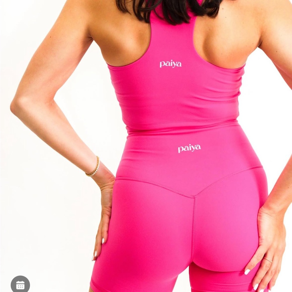 Vibrant Pink Women's Bike Shorts